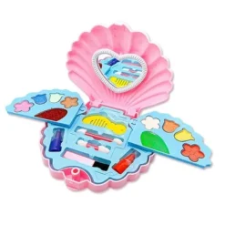 Sminkset för flickor - Barnkosmetik, Skönhetsväska, Leksakskit, Rosa, Onesize><noscript><img width=