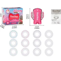 Sminkset för flickor med glittrande diamanter 1 Make Up Toy><noscript><img width=