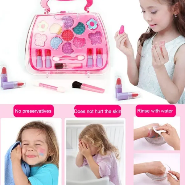 Sminkset för flickor, miljövänligt leksakssmin> Smink