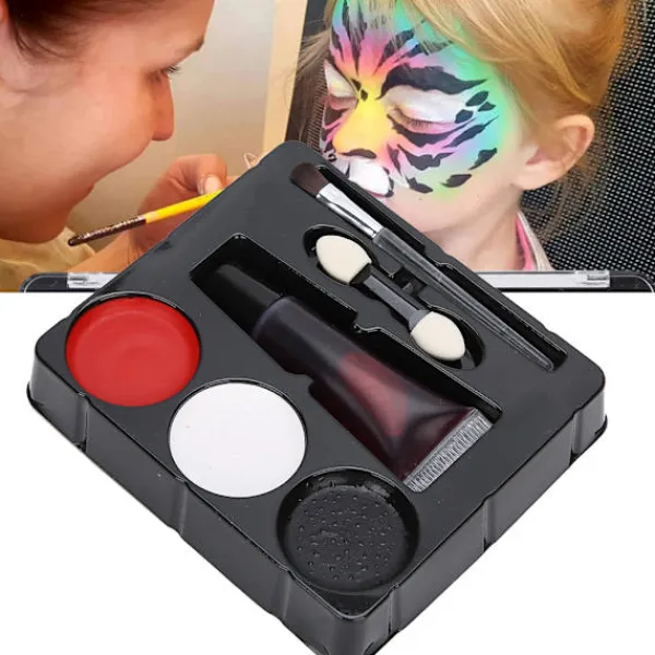 Sminkset med falskt blod Halloween Ansiktsmålningsrekvisita Kit> Smink
