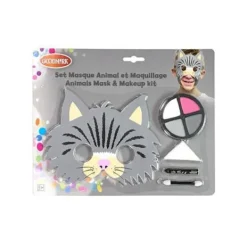 Sminkset med kattmask - Alrico> Smink