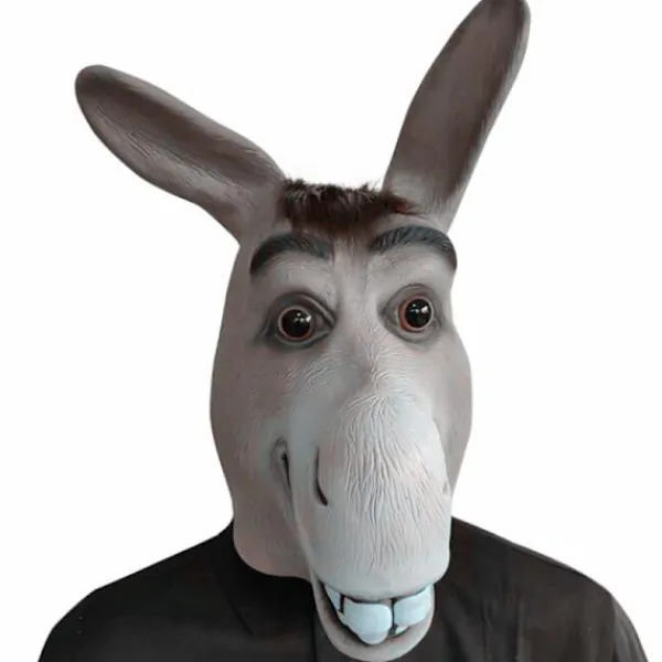 Åsna Mask Djur Mask Kostym Fest Cosplay Latex Mask För Halloween> Masker