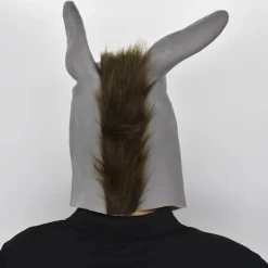 Åsna Mask Djur Mask Kostym Fest Cosplay Latex Mask För Halloween><noscript><img width=