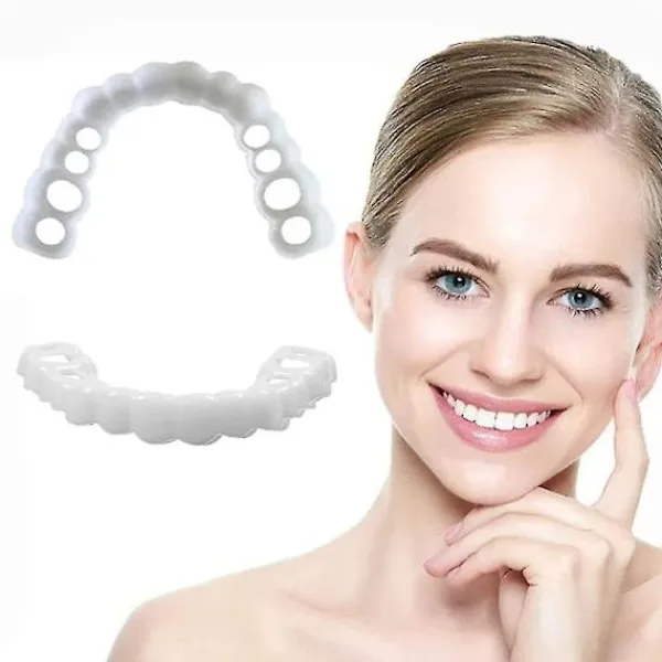 Snap On Tandfanér, Perfekta Tillfälliga Tandersättningar - Falska Fanérkit> Tillbehör