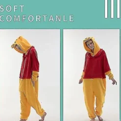 Snug Fit Unisex Vuxen Onesie Pyjamas Djur En Delig Halloween Kostym Nattkläder -r (Medium Dalmatian)><noscript><img width=