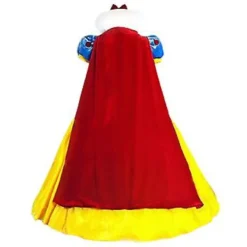 Snövit Prinsessdräkt Dam Sagoklänning Pannband Set Maskerad Halloween Karneval Party Scenkläder> Dräkter
