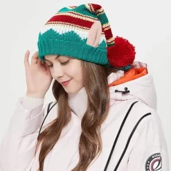 Snygg Julmössa Stickad Varm Hållande Rolig Mössa Ny><noscript><img width=