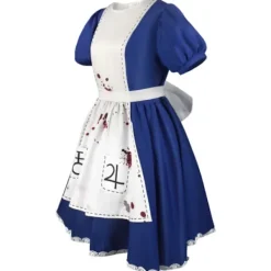 Spel Alice Madness Returns Cosplay Kostym Alice Maid Uniform Vuxen Kvinna Halloween Anime Tjej Karneval Maskerad Party XXL XXL[YDE] XXL XXL XXL wig><noscript><img width=