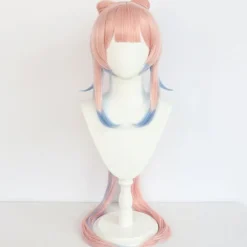 Spel Genshin Impact Sangonomiya Kokomi Cosplay Rollspelsperuk Hår Halloweenfest Rekvisita Genshin Cosplay Peruk><noscript><img width=