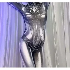 Spiderman Cosplay-kostym för kvinnor, Halloween påsk zy red L M><noscript><img width=