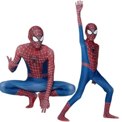 Spider-Man Dräkt för Vuxna Superhjältar Rollspel - FA8- 170cm><noscript><img width=