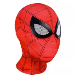 Spindelmannen Mask med Ringfjärrkontroll för Blinkande Ögon, Blinkande Ögon, Hjälm, Cosplayfest, Halloween Mask Rekvisita Miles pannband/kan blinka | Fyndiq><noscript><img width=