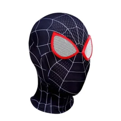 Spindelmannen Mask Superhjälte, Cosplay Masker Spindel svart Kid> Masker