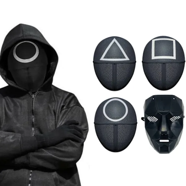 Delivast Squid Game Front Man Game Master Mask Halloween> Masker