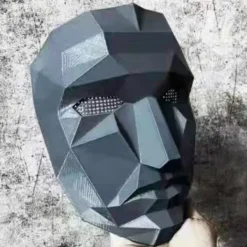 Squid Game Manager Jacka med Mask och Handskar - Kompatibel med Gos[YDE] S><noscript><img width=