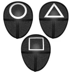 Otego Squid game Mask - Cosplay Halloween - Rund> Masker