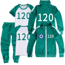 Squid Game, träningsdräkt, komplett set, nummer 0-Perfekt 0><noscript><img width=