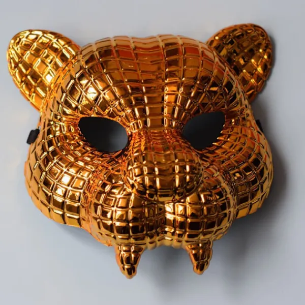 Squid Game-mask för cosplay, klä upp dig, koreansk drama VIP, samma stil, egyptisk gyllene kattmaskerad rekvisita, Halloween> Masker