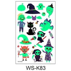 6st 3D Halloween-tatueringar><noscript><img width=