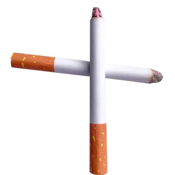 2st Fake Rök Leksak Rekvisita Realistiskt Utseende Fake Scen Puff Cigaretter För Bus Halloween Kostym U> Tillbehör