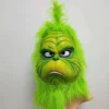 (Söt Grön) Grinch Mask Julmask för Vuxna, Rolig Grön Mask{ROG}> Masker