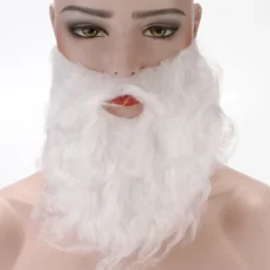 ATELA 3st julskägg Tre flanellöppna skägg/Åtta karaktärsskägg/Child Hus kan fixas jultomten skäggmask> Tillbehör