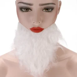 ATELA 3st julskägg Tre flanellöppna skägg/Åtta karaktärsskägg/Child Hus kan fixas jultomten skäggmask><noscript><img width=