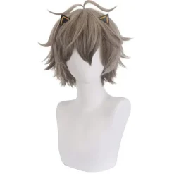 1st Main Shengda Rainbow Club Virtual Anchor Alban Knox cos Wig> Peruker