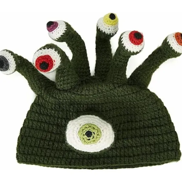 Söt nyhet julhatt rolig tecknad bläckfisk viking skägg present hatt> Huvudbonader