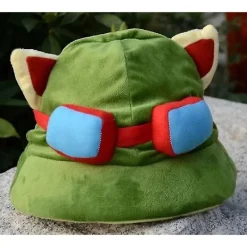 Söt Spel League Of Legends Pual Rammus Teemo Lol Begränsad Poro Plysch Rolig Hatt Födelsedagspresent Säker och Toppkvalitet> Huvudbonader