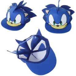 Söt tecknad mössa Sonic The Hedgehog mössa><noscript><img width=