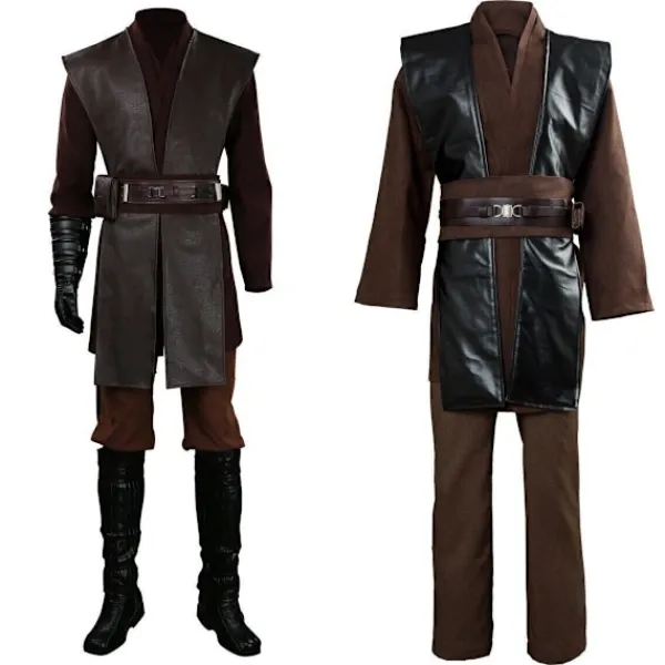 Star Wars Anakin Skywalker Herr Cosplay Kostym Halloween Karneval Party Dräkt -FA- M> Dräkter