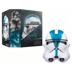Northix Star Wars Clone Trooper elektronisk hjälm med röstväxlare> Huvudbonader