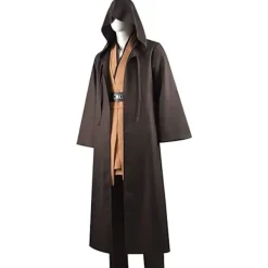 Star Wars COS Kostym Obi Wan cos Kostym Sith Jedi Cosplay Animationskostym Scenset> Dräkter