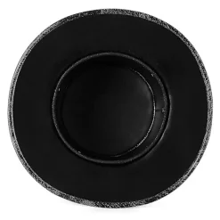 Steampunk Pesten Doktor Hatt, Cylinderhatt, PU Läder, Svart Platt Cylinderhatt för Halloween Cosplay Kostym Rekvisita, Maskerad Tillbehör><noscript><img width=