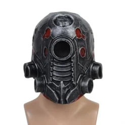 Steampunk Robot Mask Halloween Huvudbonad Bärbar Skräck Ansiktsmask för Halloween Dekor> Masker