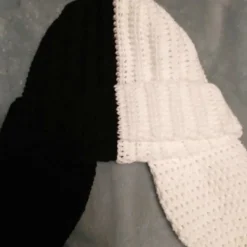 Stickade Kaninmössor Huvudbonad Fotorekvisita DIY Handgjorda Huvudbonader Fotorekvisita Tillbehör Långa Öron Kanintema mörkgrön><noscript><img width=