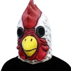 Stor kuk djurhuvudmask exklusiv latex tecknad kycklinghuvud Halloween kycklingdräktmask> Masker
