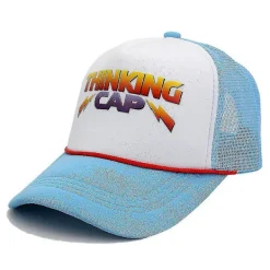 Stranger Things 4 Hellfire Club Dustin Cosplay Hat Thinking Cap><noscript><img width=