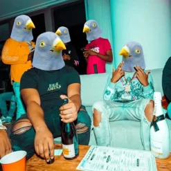 Stranger Things 4 Vecna Latexmask Huvudbonad Halloweenmask Skräckrekvisita (stil 1)> Masker