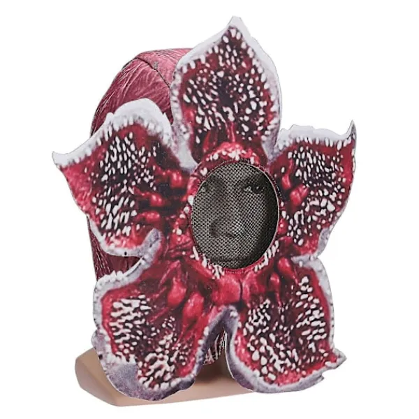 Stranger Things Demogorgon Mask Halloween Monster Huvudmask Cosplay Kostym 35*35cm> Masker