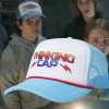 Gåva Stranger Things säsong 4 Hellfire Club Dustin cosplay-hatt Tänkarhatt> Huvudbonader