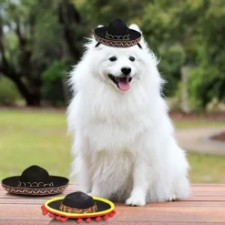 Stråhatt pannband partyhatt 16CM karnevalshatt><noscript><img width=