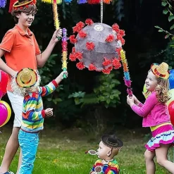 Stråhatt pannband partyhatt 16CM karnevalshatt><noscript><img width=