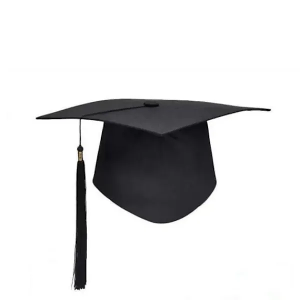 Studentmössa, examenmössa, universitetsexamenmössa med hängande tofsar, för examenceremonin, passar för gymnasiet> Huvudbonader