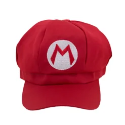 EURL Super Mario Bros Luigi Hatt Bokstavstryckt Cosplay Kostym Newsboy Keps Basebollkepsar För Vuxna Waluigi Wario Odyssey Keps> Huvudbonader
