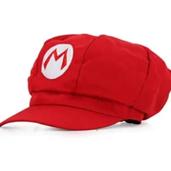 Super Mario hatt - Vuxen för karneval och cosplay - Klassisk hatt -> Huvudbonader