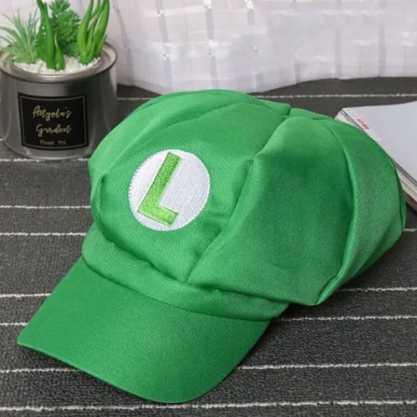 Super Mario keps> Huvudbonader