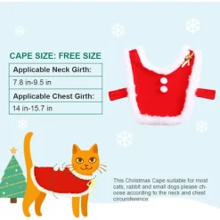 Super Söt Husdjurs Julkappor Set om 2 - Justerbar Tomteluva -><noscript><img width=