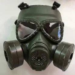 Taktisk Svart Gasmask - Militär Respirator för Utomhus Ansiktsskydd.> Masker
